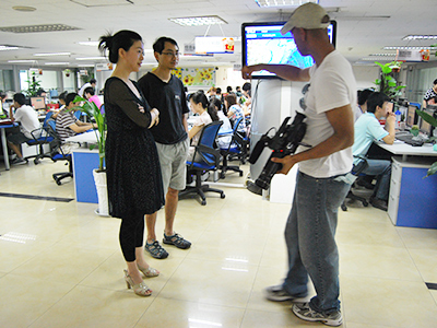work in China