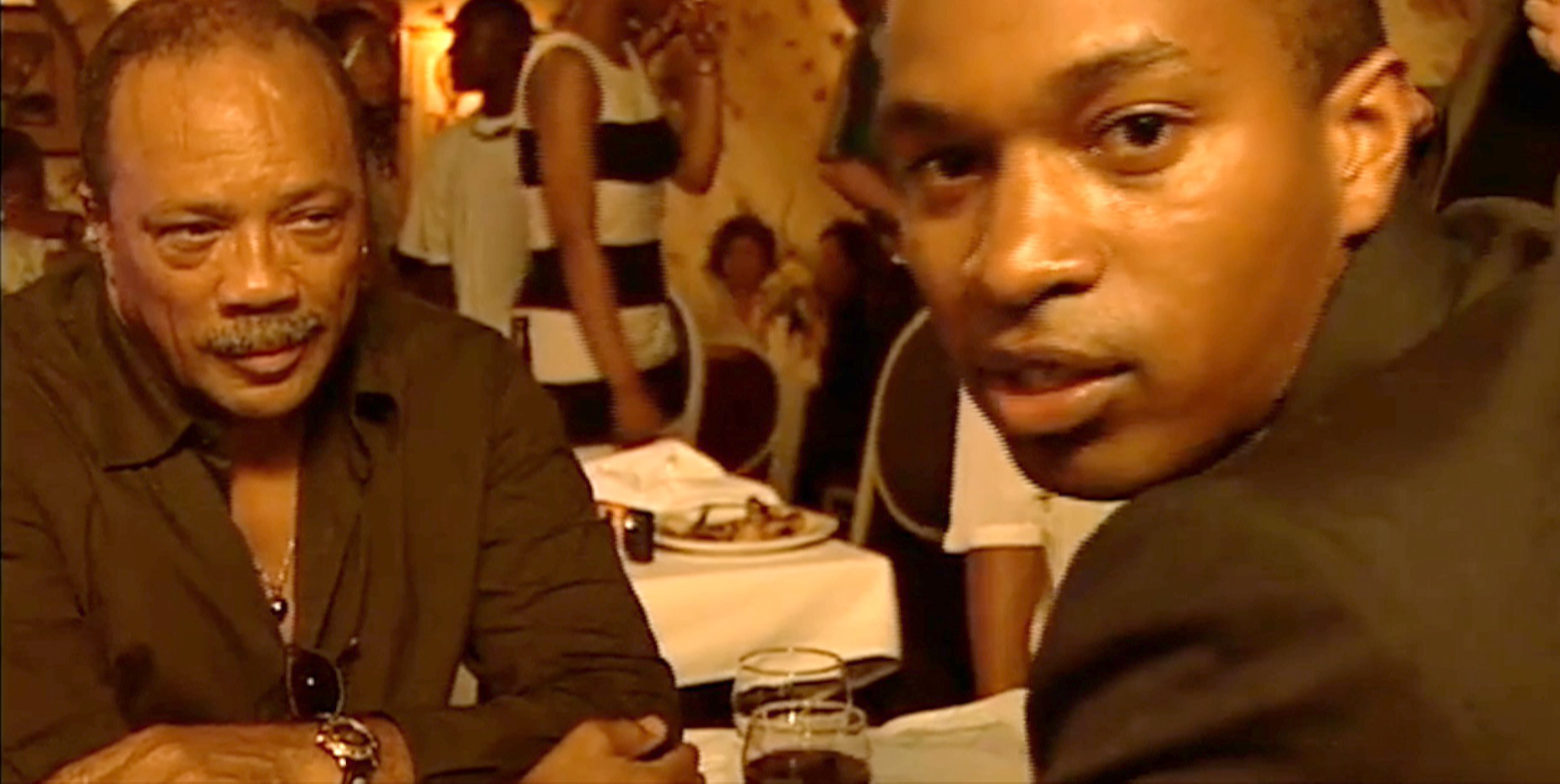 A person working in a sound studio